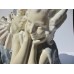 Fanny Rozet and Marcel Guillard Sculpture in Ceramic of Pierot and Pierette by Etling